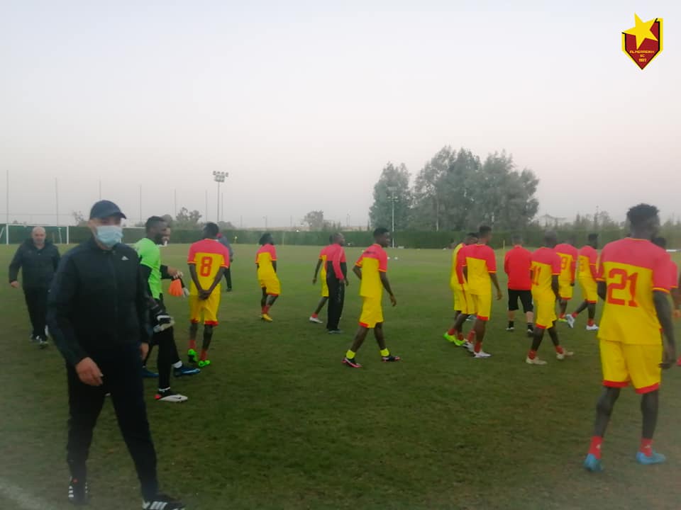 المريخ يؤدي تدريبه الأول بملعب حرس الحدود والفريق يتدرب على فترتين غدا