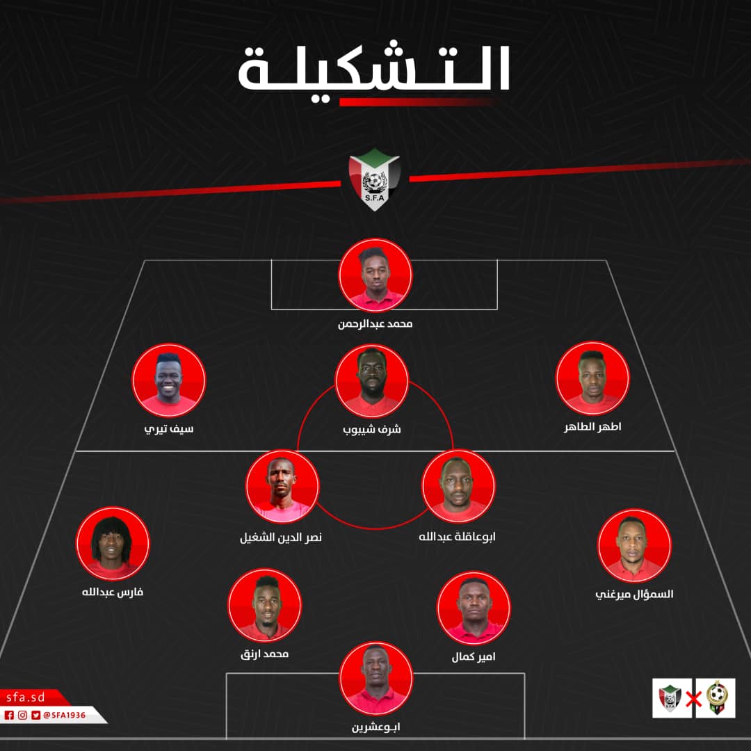 تشكيلة المنتخب الوطني أمام ليبيا