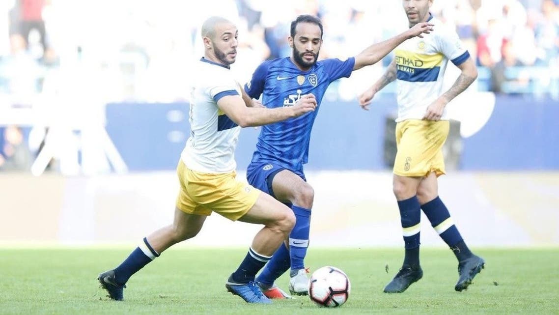 الديربي السعودي يتجدد اليوم بين الهلال والنصر في دوري كاس محمد بن سلمان